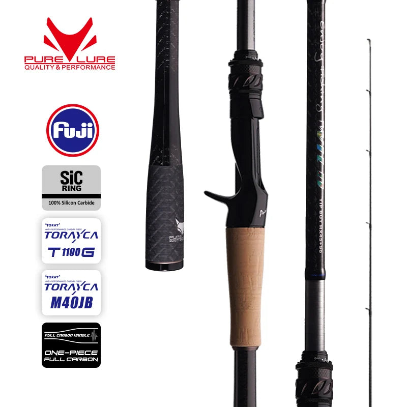 HookUpCo. PureLure Wild Fishing Rod for Predators - HookUpCo.
