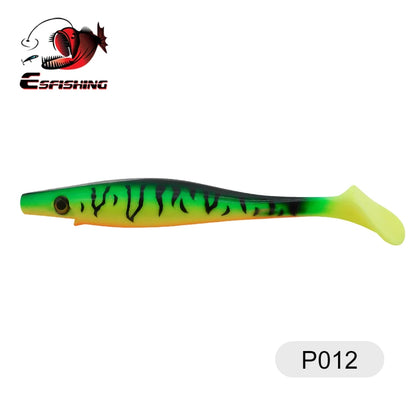HookUpCo. Hog Shad Soft Lures for Pike Fishing - HookUpCo.