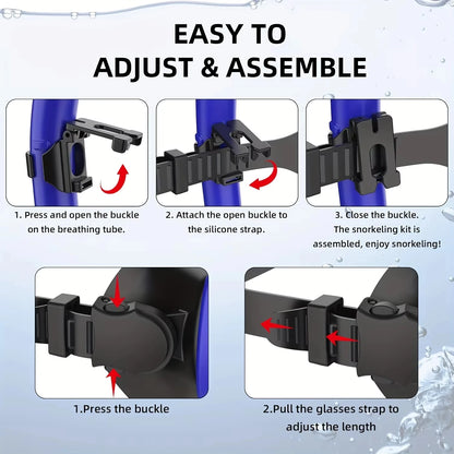 HookUpCo. Dry Snorkel Tube Set
