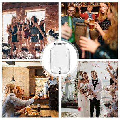 HookUpCo. 4L Drink Pitcher Dispenser