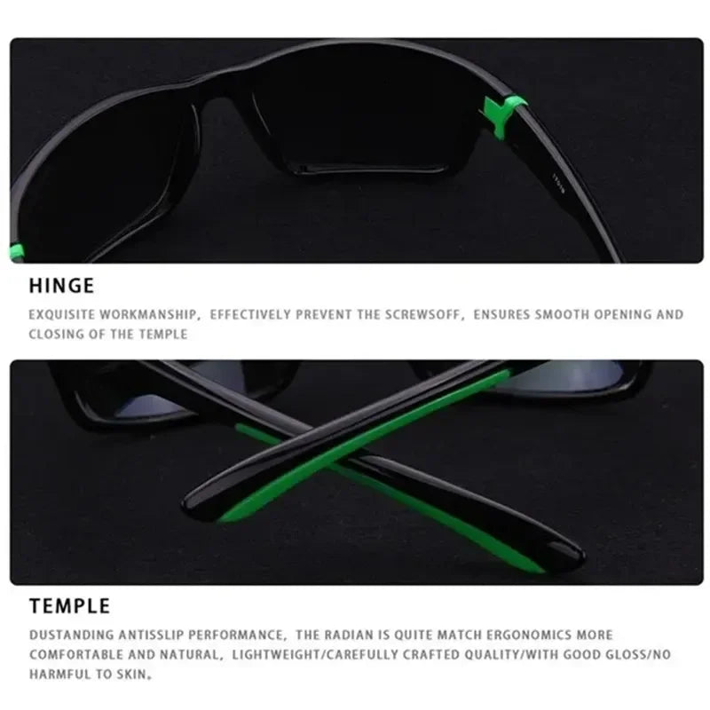 HookUpCo. UV400 Fishing Sunglasses for Outdoor Adventures