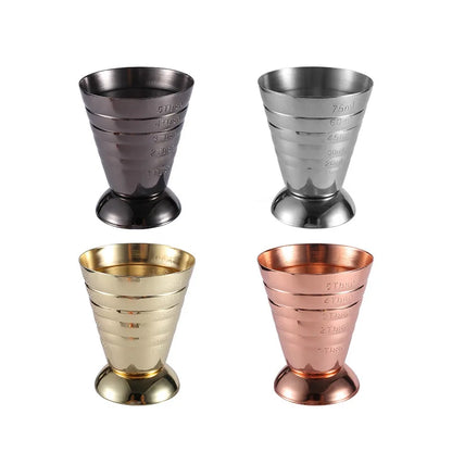 HookUpCo. Engraved Mixing Glass Measuring Cup