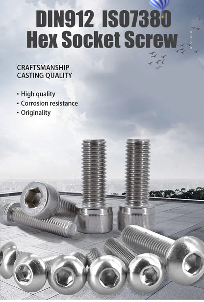 Stainless Steel Hex Socket Screws