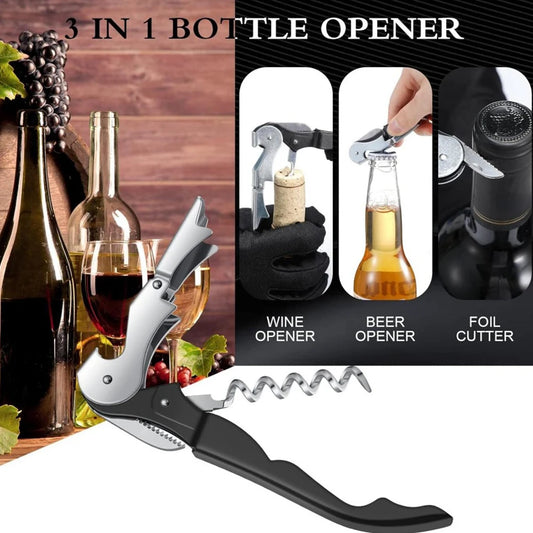 Professional Double-Hinged Wine Opener - Waiter's Corkscrew