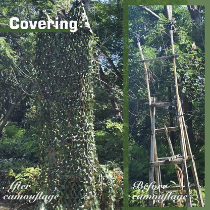 Camouflage Net Bulk Roll for Hunting, Decor, and Camping