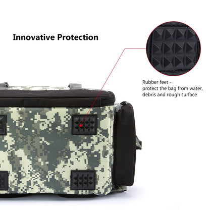 Lightweight Tactical Fishing Tackle Backpack - HookUpCo.