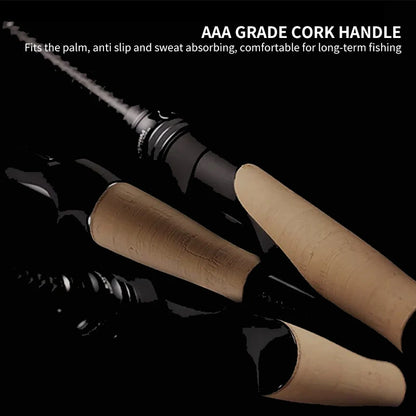HookUpCo. Kyorim Carbon BASS Rod 2 Sections - HookUpCo.