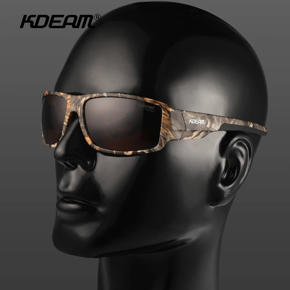 KDEAM Polarized Sports Sunglasses for Men - Stylish & Durable