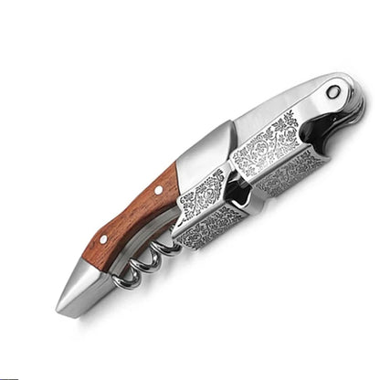 HookUpCo. Professional Waiters Corkscrew Tool