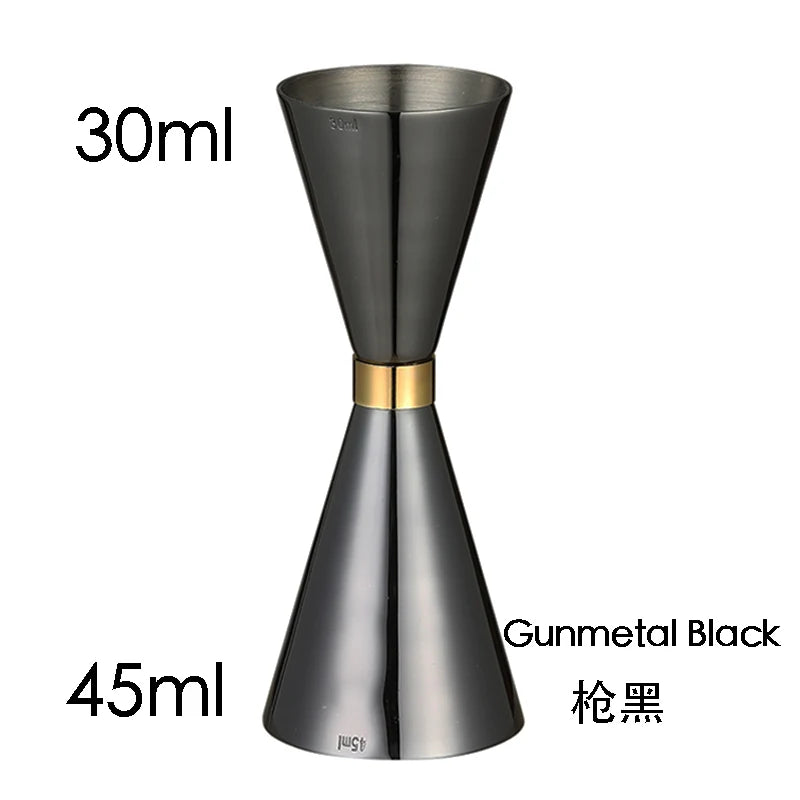 HookUpCo. Stainless Steel Cocktail Jigger Tool