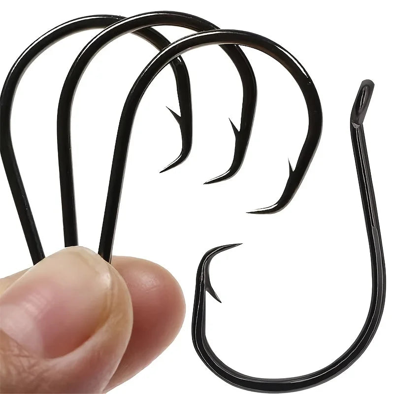 HookUpCo. Premium Carbon Steel Fishing Hooks - HookUpCo.