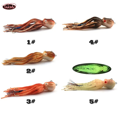 HookUpCo. Luminous Octopus Fishing Lure 180G-300G - HookUpCo.