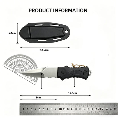HookUpCo. Stainless Dive Rescue Knife