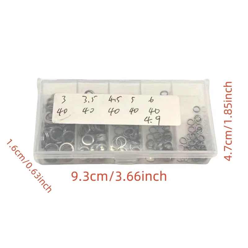 HookUpCo. 200 Premium Stainless Steel Fish Hooks - HookUpCo.