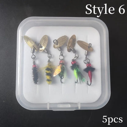 HookUpCo. Bionic Insect Lures 5PCS - HookUpCo.