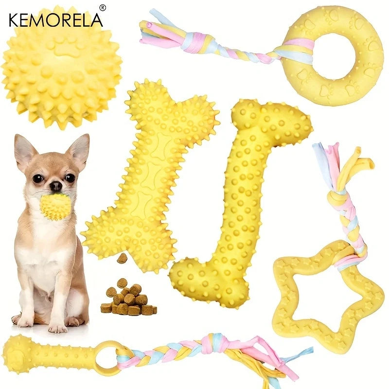 HookUpCo. Interactive Dog Chew Toy Set