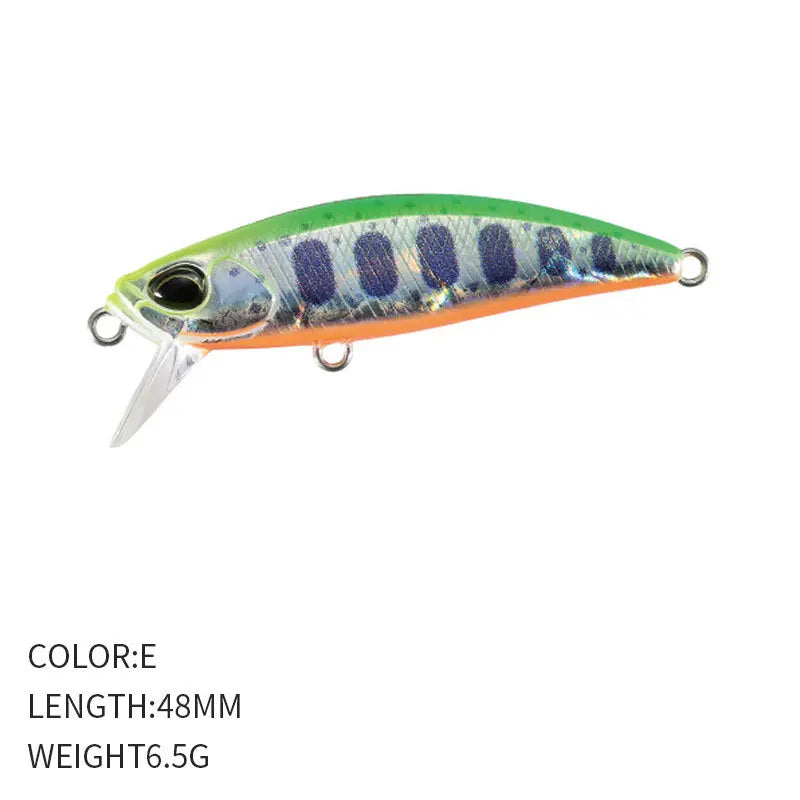 48mm Hard Fishing Lures with Great Action for Professionals
