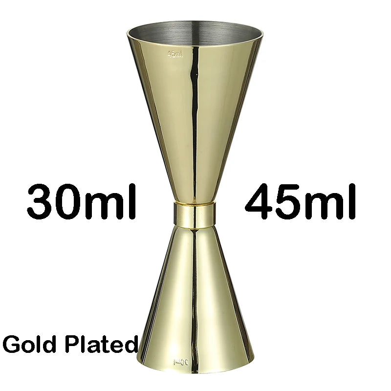 HookUpCo. Stainless Steel Cocktail Jigger Tool