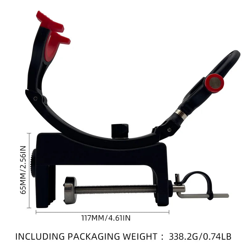 HookUpCo. Adjustable Double-Head Fishing Rod Holder - HookUpCo.
