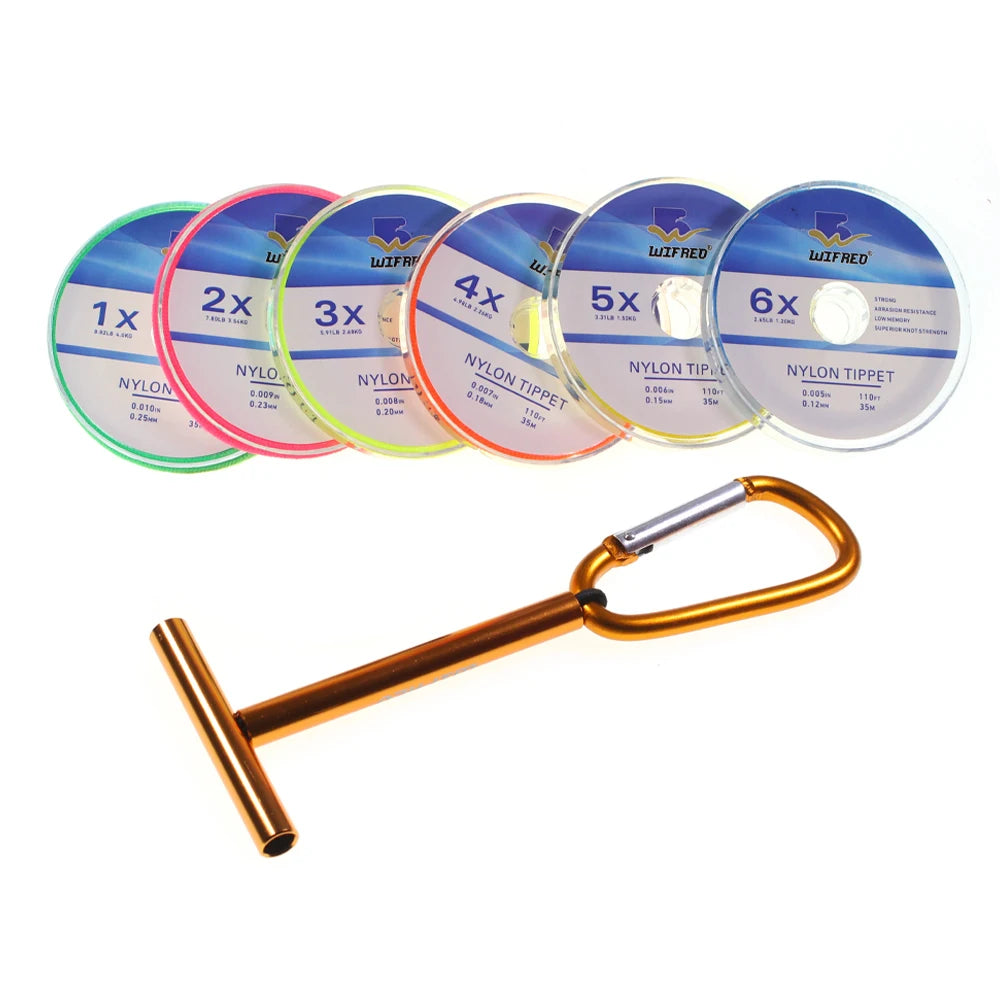 Clear Nylon Monofilament Tippet Line for Fishing - HookUpCo.