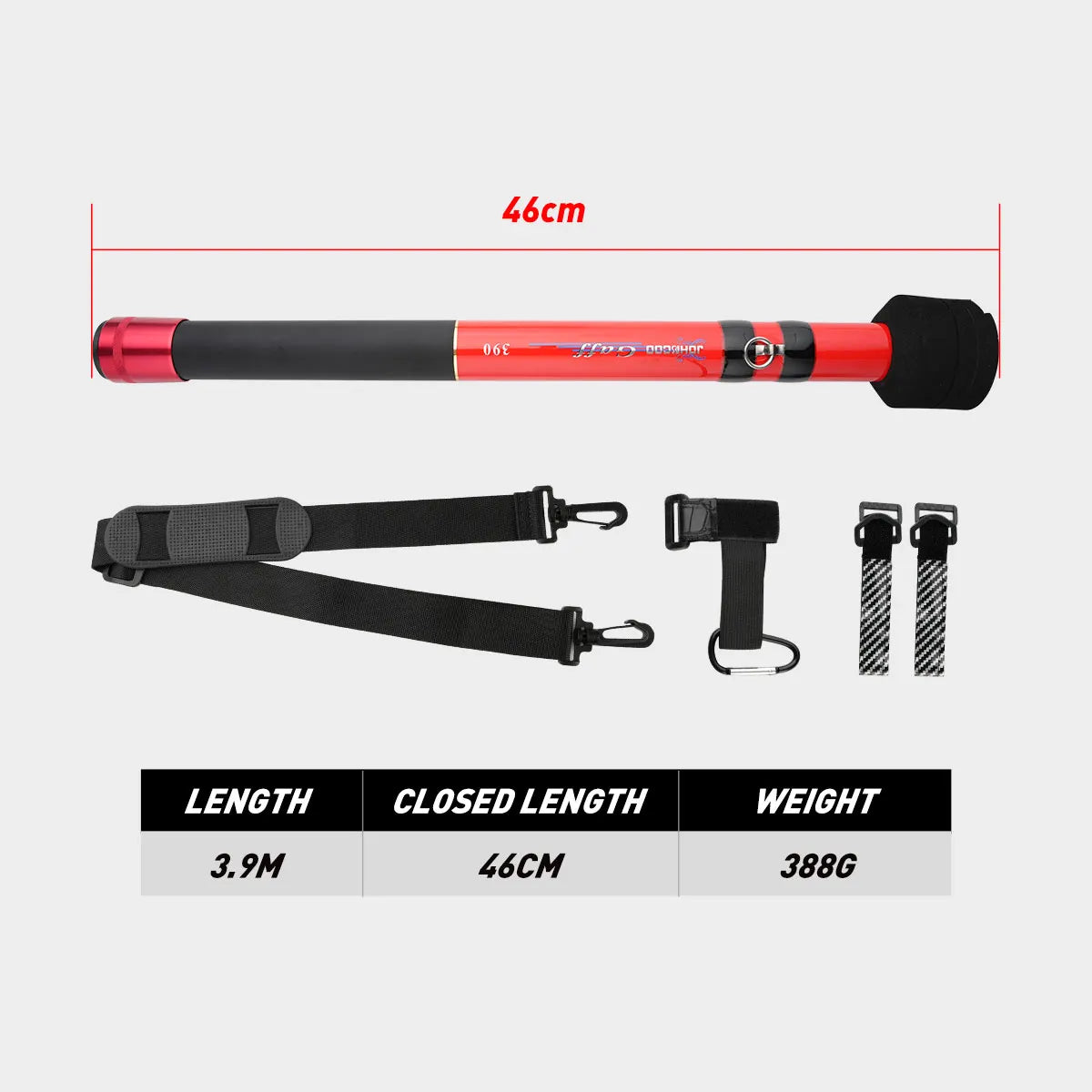 HookUpCo. Retractable Stainless Steel Squid Gaff