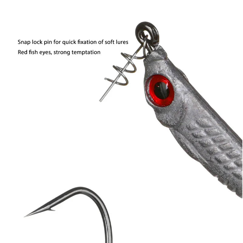 HookUpCo. 3D Eye Fishing Hooks - HookUpCo.
