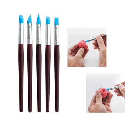Silicone Clay Sculpting Tools Set for Pottery and Nail Art