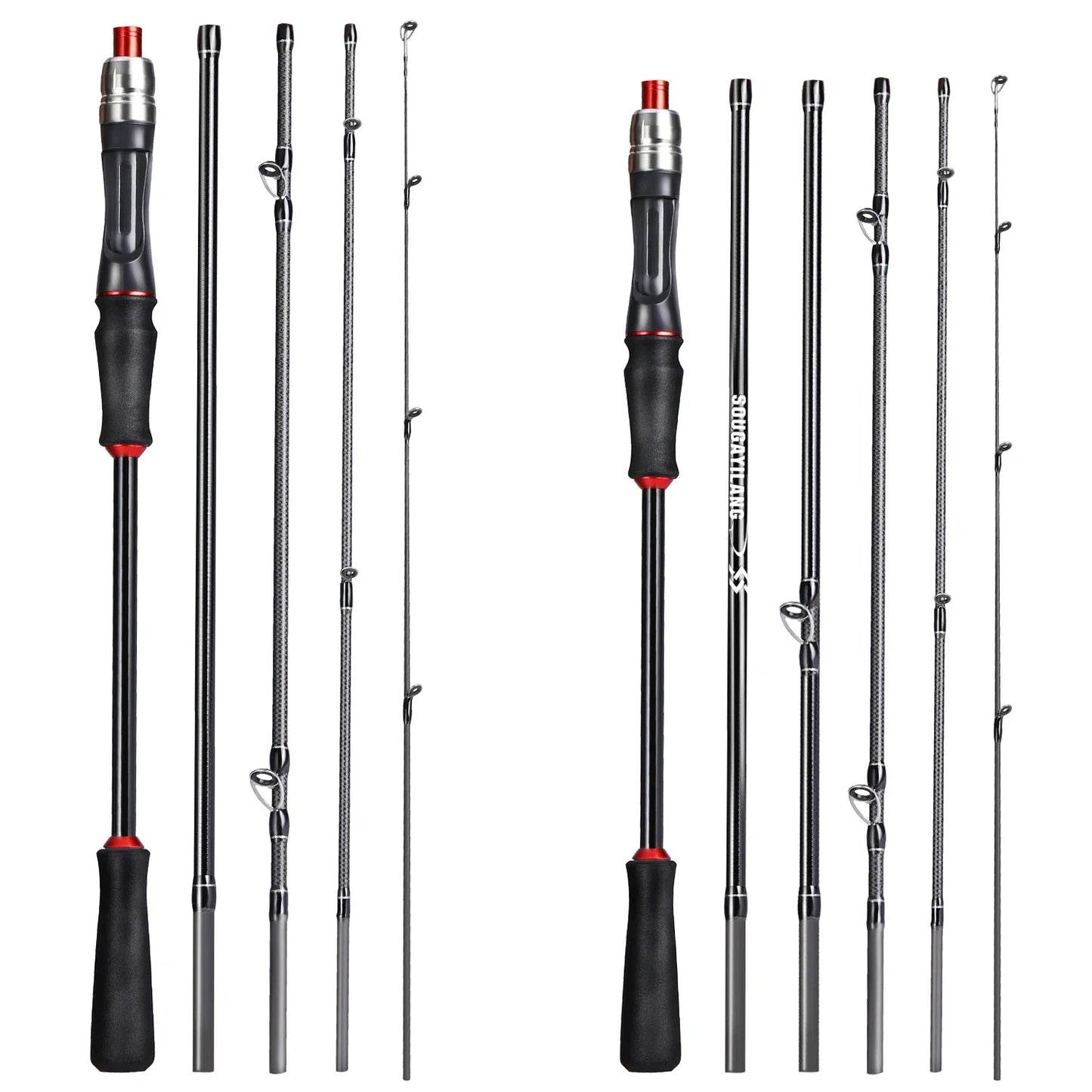 HookUpCo. Carbon Fiber Fishing Rod 1.8m/2.1m - HookUpCo.