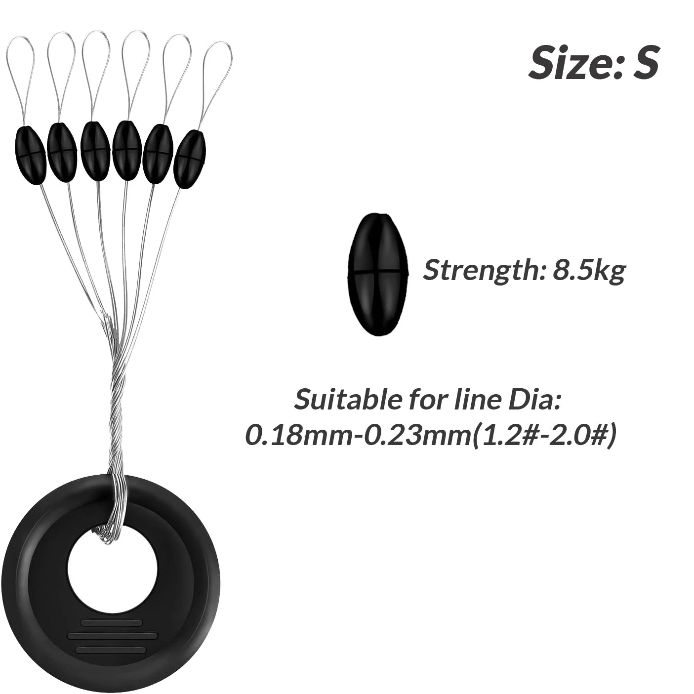 HookUpCo. 60-Piece Fishing Bobber Set - HookUpCo.