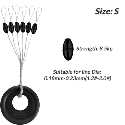 HookUpCo. 60-Piece Fishing Bobber Set - HookUpCo.