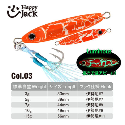 HookUpCo. Mini Jigging Spoon Fishing Lure Set