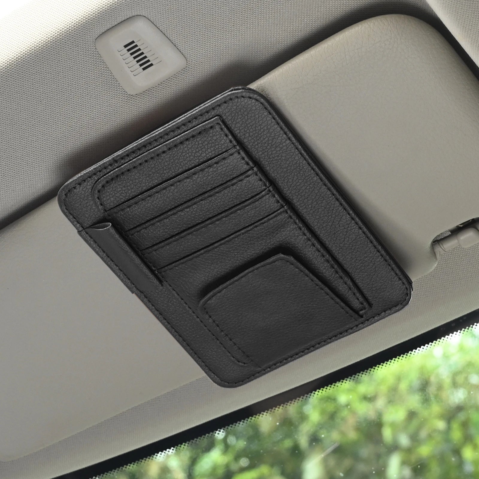 HookUpCo. Car Sun Visor Organizer with Pockets - HookUpCo.