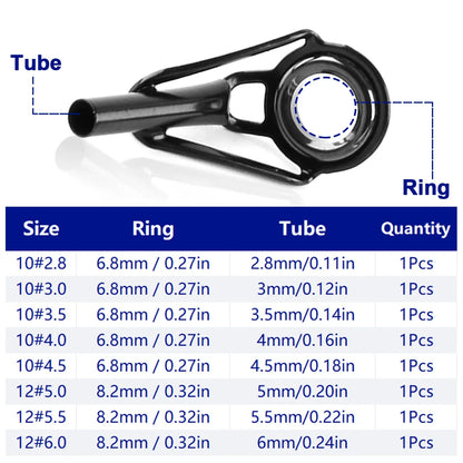 Stainless Steel Fishing Rod Tip Repair Kit - HookUpCo.