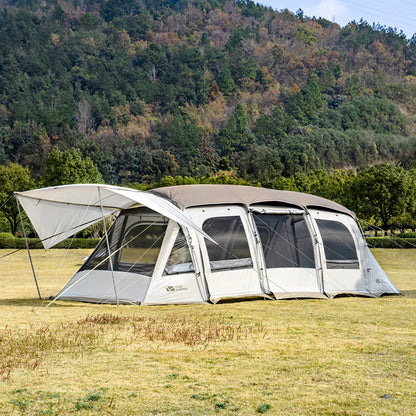 HookUpCo. Large Camping Tent with Extra Living Space - HookUpCo.