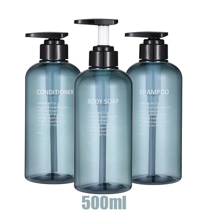 HookUpCo. Refillable Bathroom Soap Dispenser Set