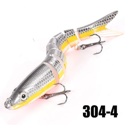 HookUpCo. Multi Jointed Swimbait for Bass Fishing