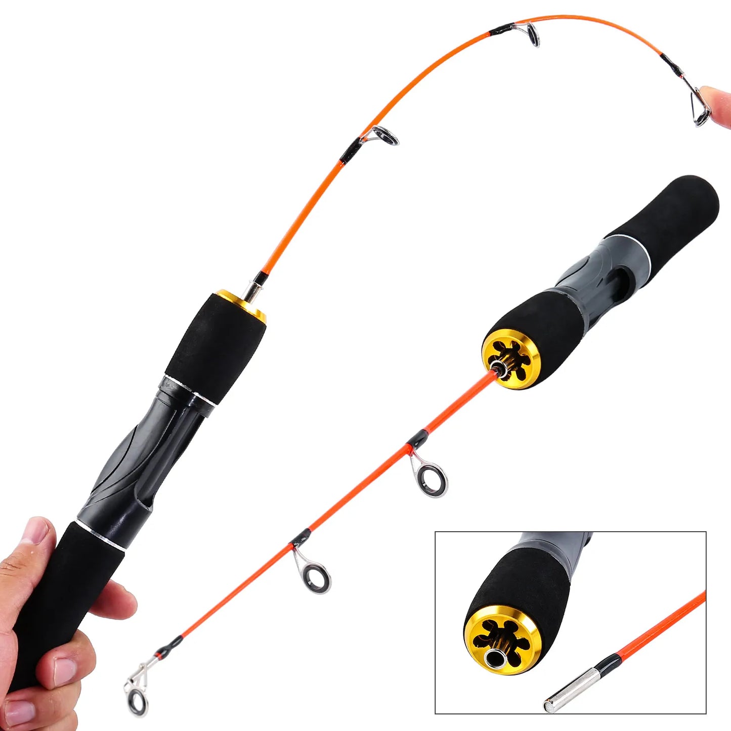 HookUpCo. Ultralight Mini Winter Fishing Rods - HookUpCo.