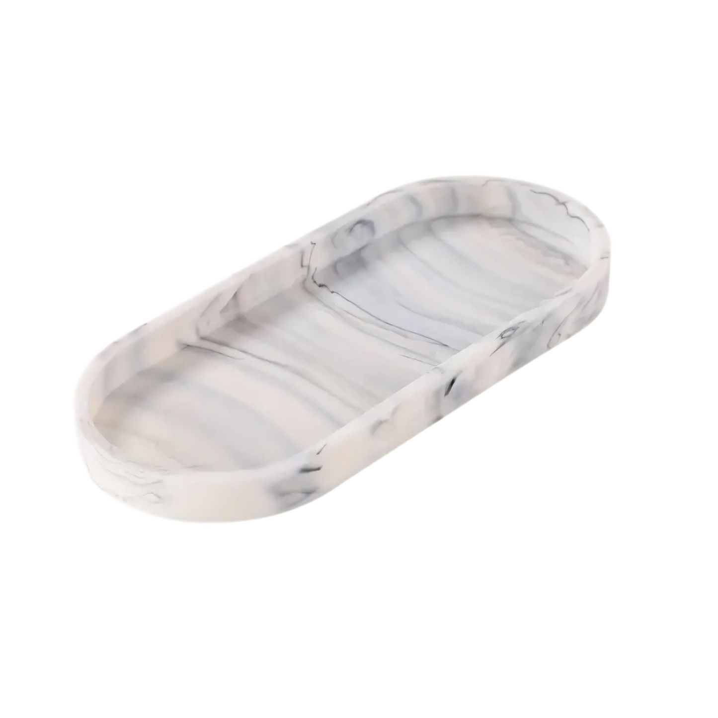 Silicone Tray for Organized Bathroom Essentials