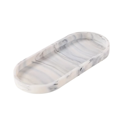 Silicone Tray for Organized Bathroom Essentials