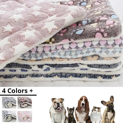 HookUpCo. Cozy Fleece Pet Sleeping Mat Blanket