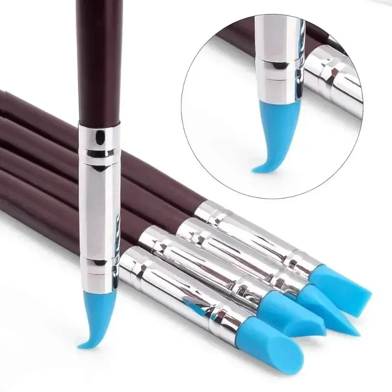 Silicone Clay Sculpting Tools Set for Pottery and Nail Art