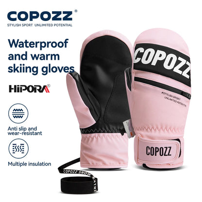 COPOZZ 3M Winter Snowboard Gloves for Ultimate Warmth - HookUpCo.