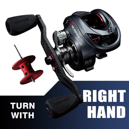 HookUpCo. Salminus Baitcasting Reel, 12KG Drag - HookUpCo.
