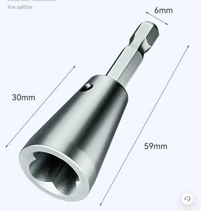 Wire Twisting Tool for Quick Cable Connections and Drills