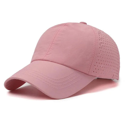 Quick-Dry Adjustable Sun Cap for Outdoor Sports