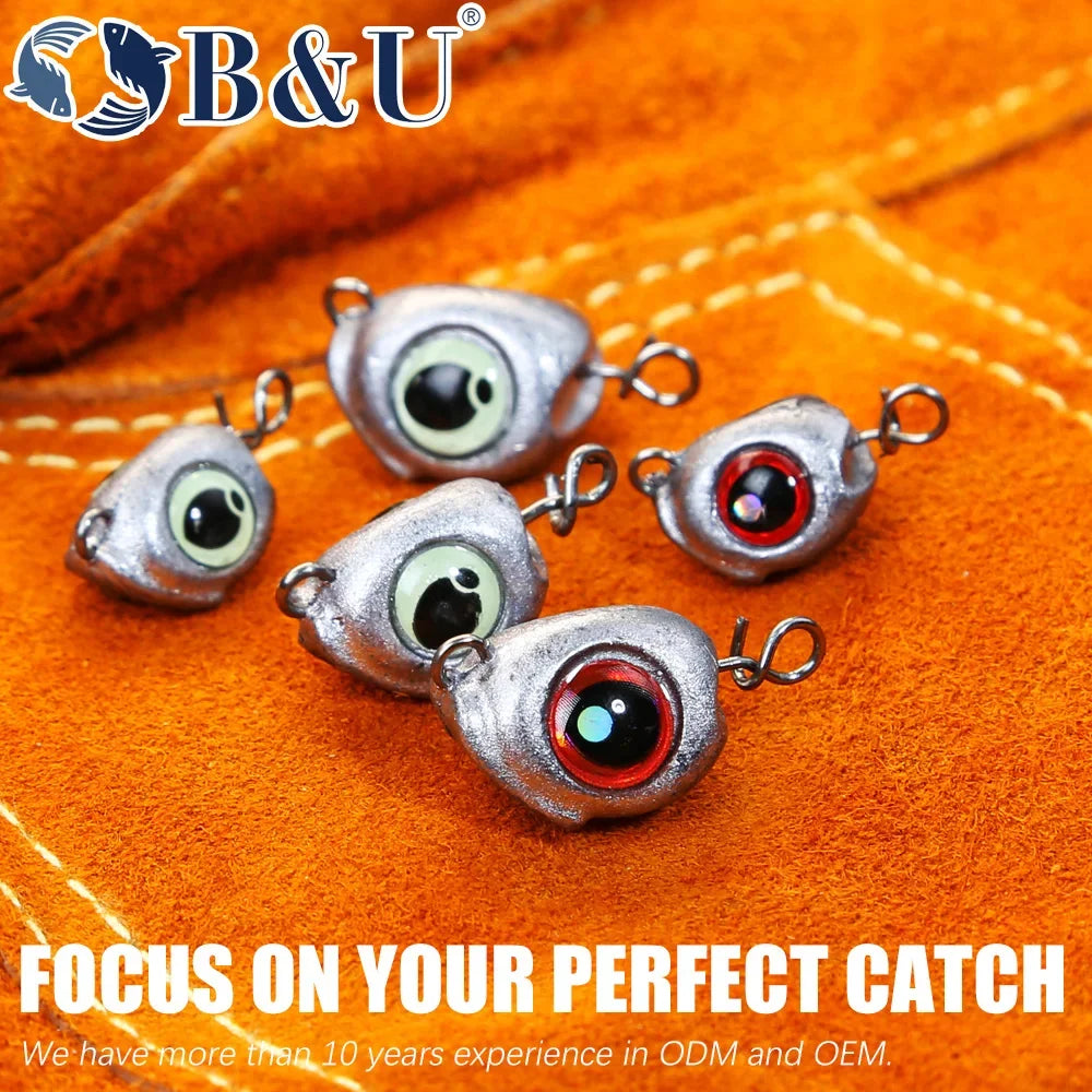 HookUpCo. Cheburashka Sinker Jig Head Weights - HookUpCo.