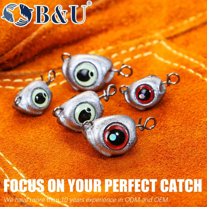 HookUpCo. Cheburashka Sinker Jig Head Weights - HookUpCo.