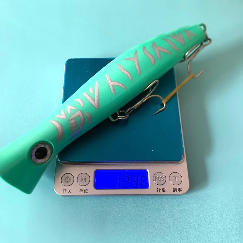 HookUpCo. Big Game Trolling Popper Lure 200mm - HookUpCo.