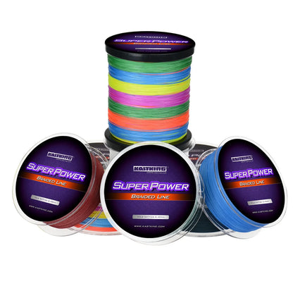 HookUpCo. 500M PE Braided Fishing Line 12-50LB - HookUpCo.