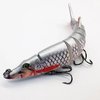HookUpCo. Multi-Jointed Fishing Lures for Bass
